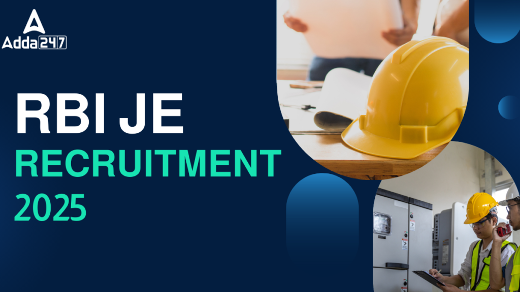 RBI JE REcruitment